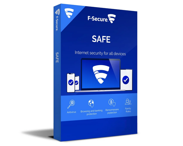 F-Secure Safe Internet Security 2024-2025, Runtime: 1 Year, Device: 3 Devices, image 