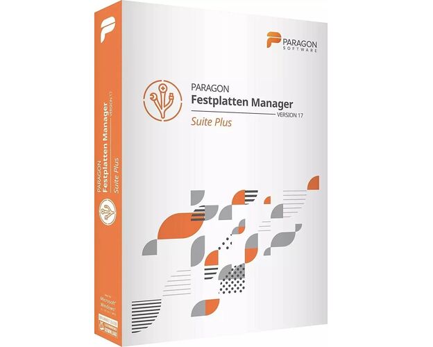 Paragon Festplatten Manager 17 Suite Plus