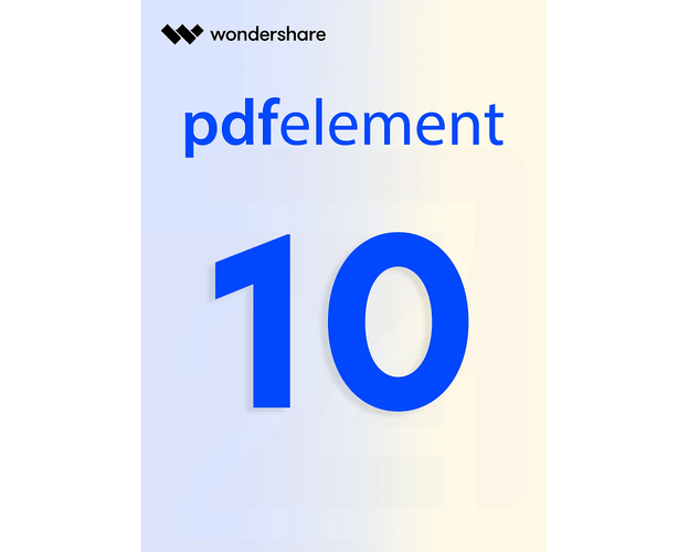 Wondershare PDF element 10 Pro, Versions: Windows, image 