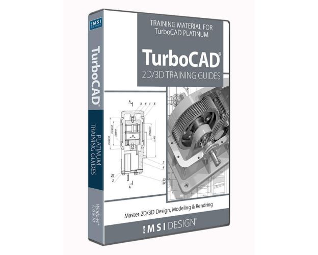 2D/3D Training Guide Bundle for TurboCAD, image 