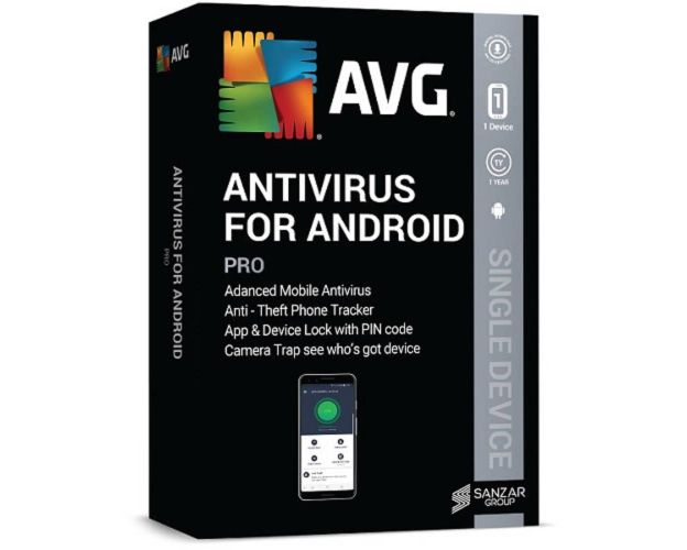 AVG AntiVirus Pro for Android 2025-2027, Runtime: 2 Years, Device: 1 Device, image 